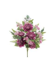 MAZZO 5569-07 DALIE FUCSIA CON BOCCIOLI
