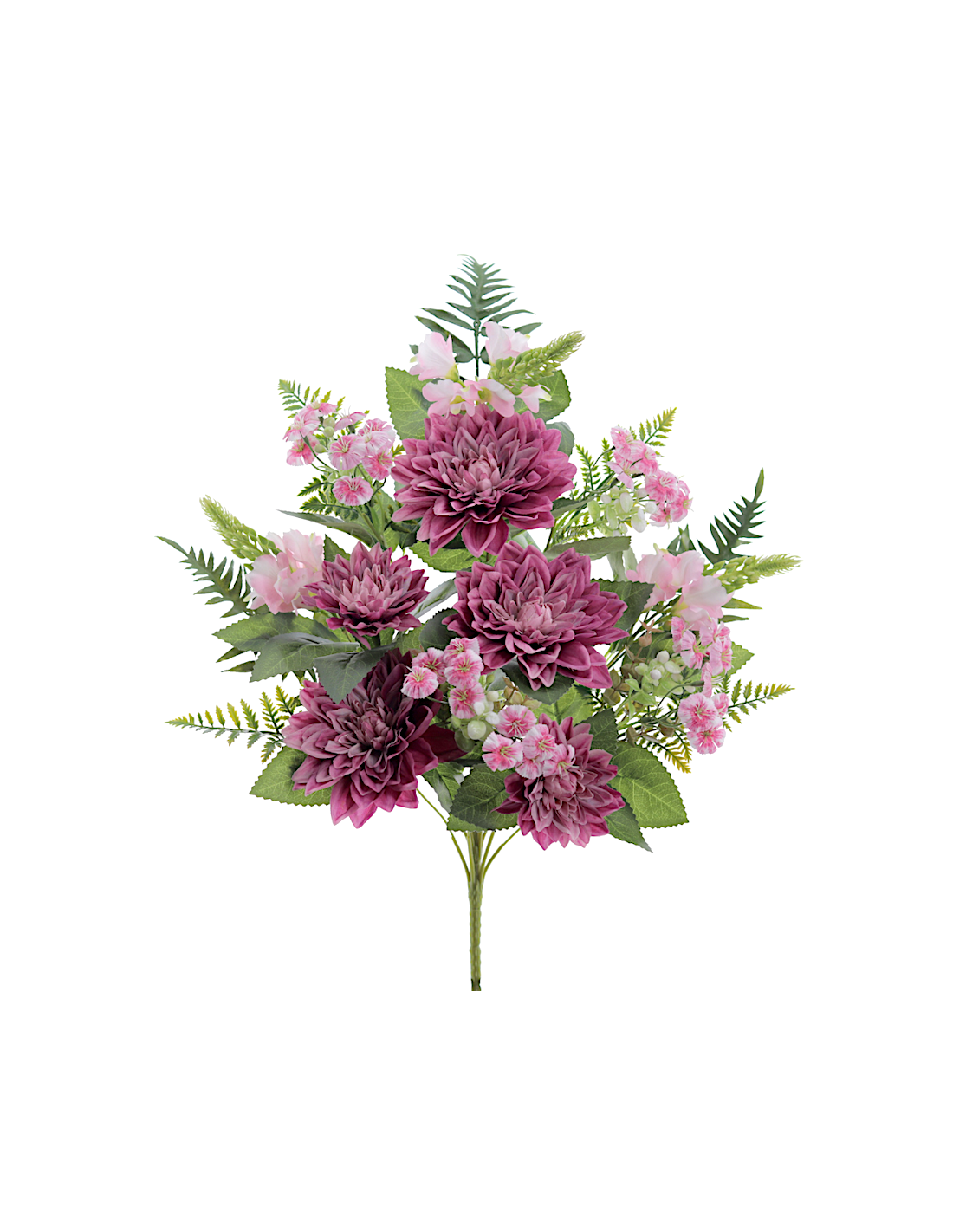MAZZO 5569-07 DALIE FUCSIA CON BOCCIOLI