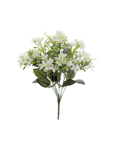 MAZZO 8799-01 FIORI BIANCHI CON BOCCIOLI