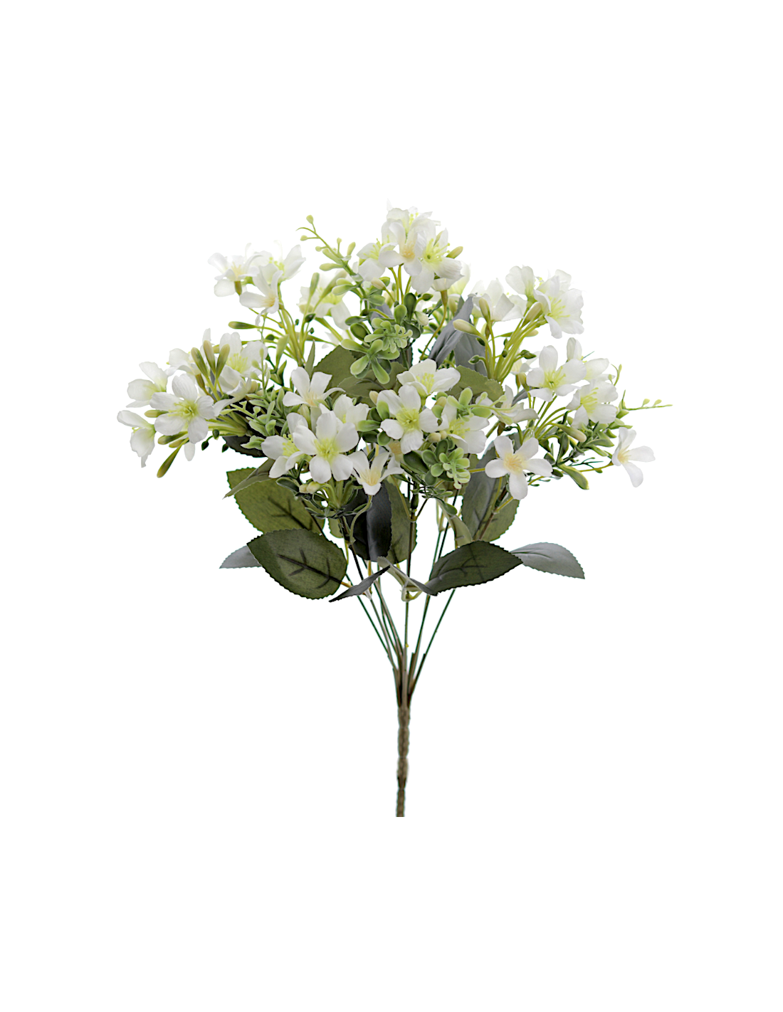 MAZZO 8799-01 FIORI BIANCHI CON BOCCIOLI