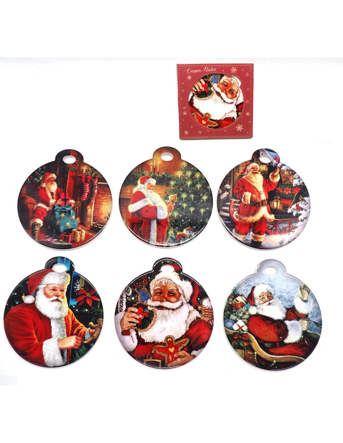 SOTTOPENTOLA 17X19CM DECORI NATALIZI ASSORTITI su TreG Ingrosso