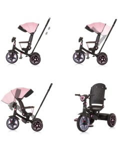 TRICICLO, CHIPOLINO DERBY, FLAMINGO, 2 IN 1, 18 MESI, 80X50X105 CM 2