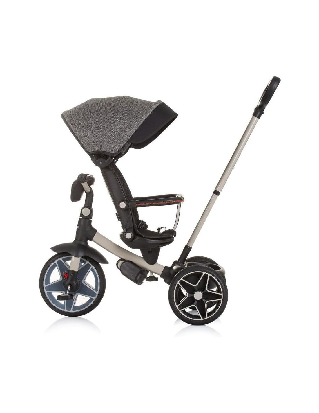 TRICICLO, CHIPOLINO DERBY, MACADAMIA, 2 IN 1, 80X50X105 CM