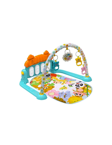 PALESTRINA, ZOO PARTY, BLU, CON PIANO, GIOCO 3 IN 1