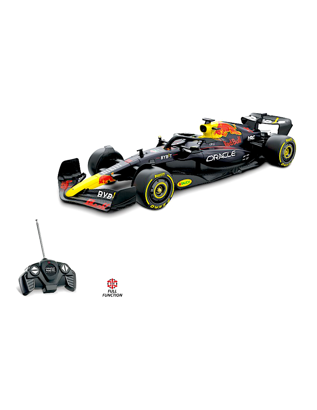 AUTO RADIOCOMANDATA, FORMULA UNO, SCALA 1:18, 2.4 GHZ VEICOLO F1 RED BULL RB18