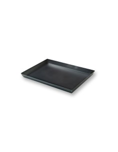 TEGLIA RETTANGOLARE IN LAMIERA BLU 60X40X3 CM BALDASSARE AGNELLI su...