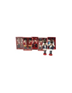Set 2 Soldati Schiaccianoci 12cm Assortiti Mod. 32308, Decorazioni Natalizie Classiche da Collezione