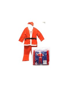 VESTITO BABBO NATALE XXXXL CON BARBA CAPPELLO E CINTURA su TreG Ing...