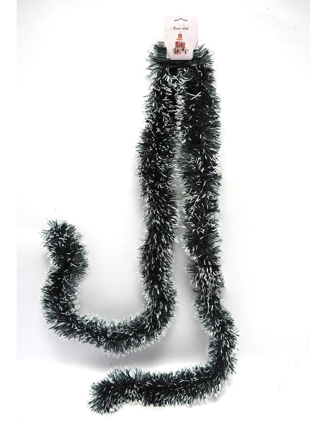 FILO DECORATIVO ALBERO PINO VERDE 200CM CON PUNTE INNEVATE su TreG ...