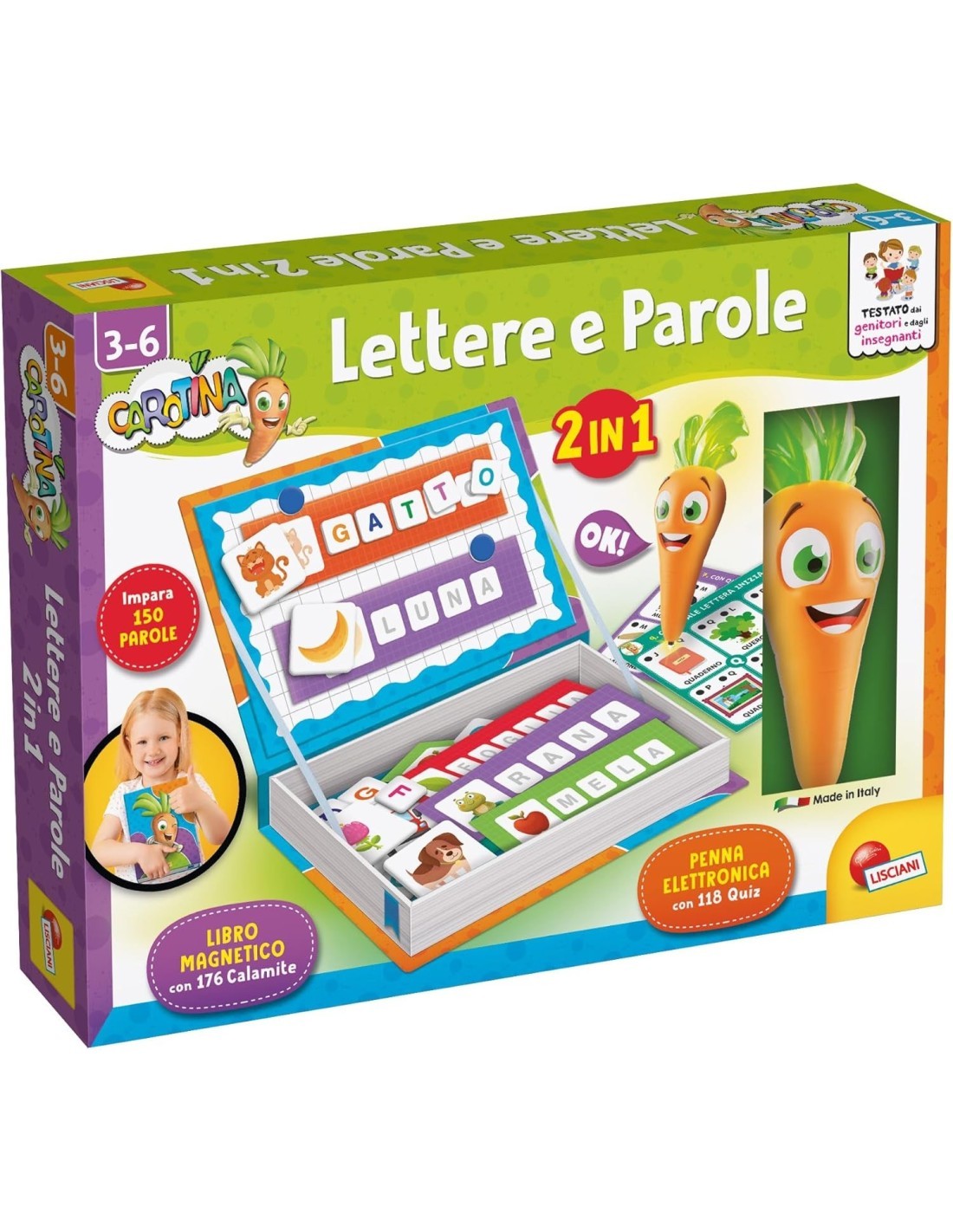 CAROTINA  LETTERE E PAROLE 2IN1