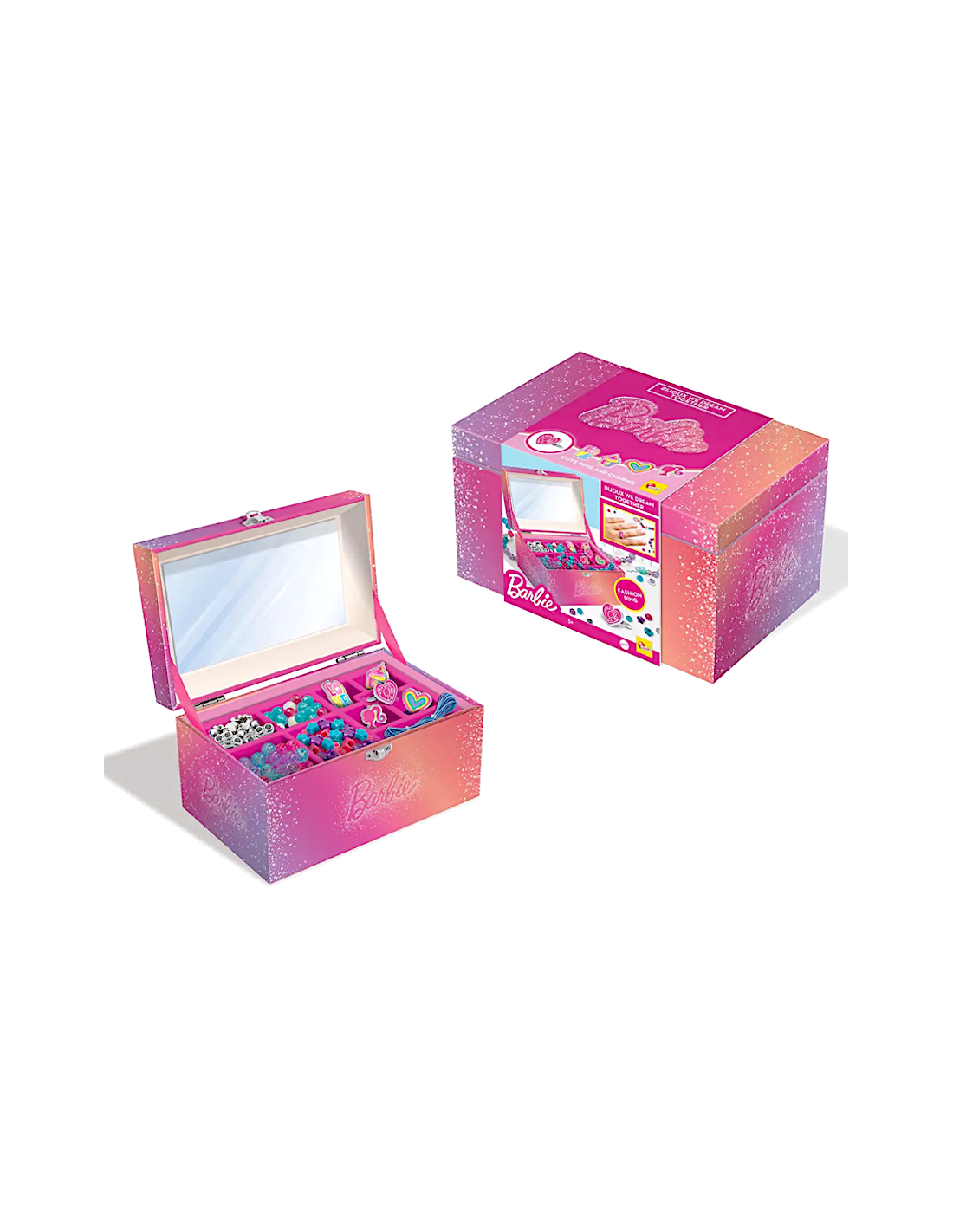 PORTAGIOIE BARBIE  CON KIT PERLINE