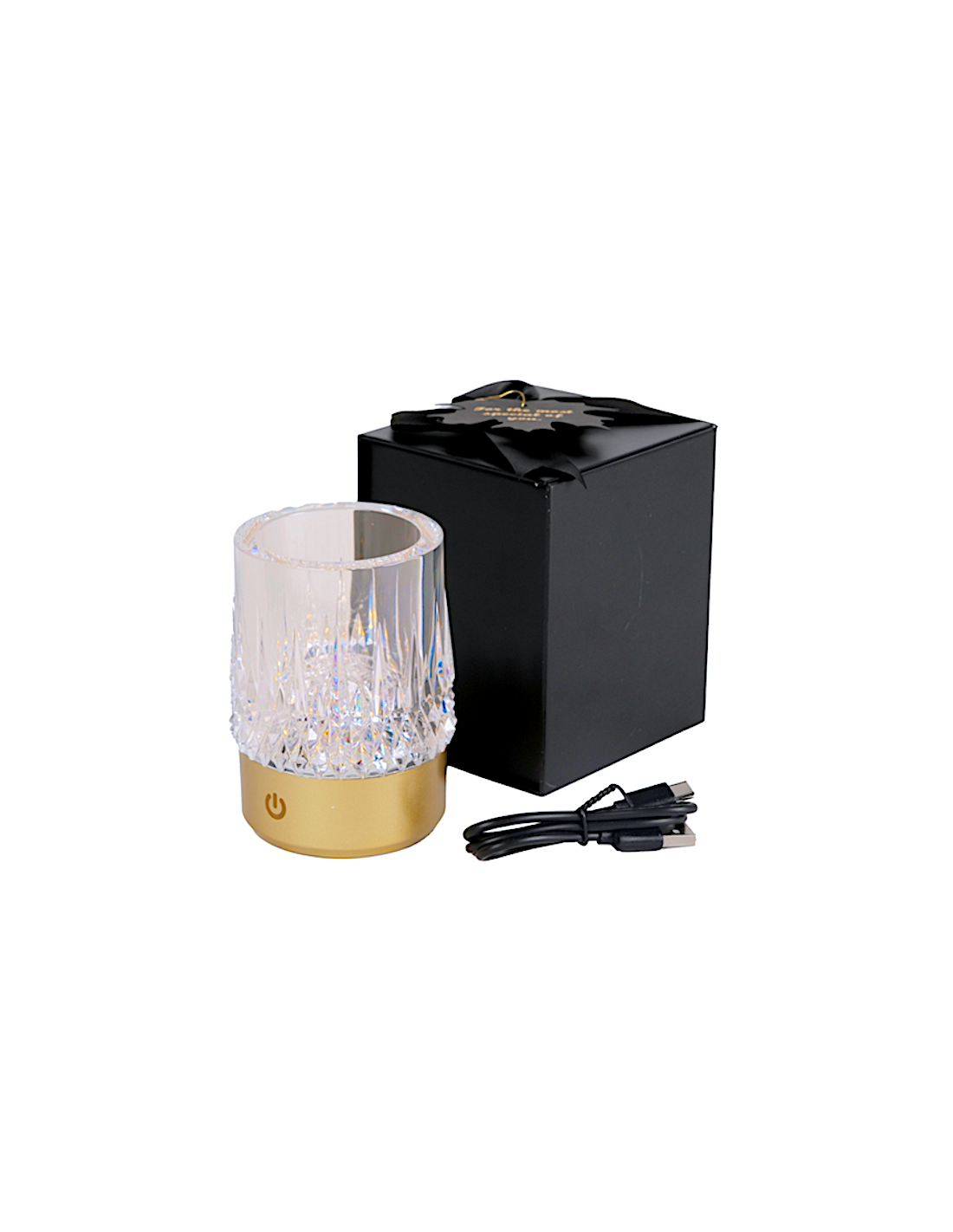 VASETTO LED 143151 ACRILICO 7X10,5CM