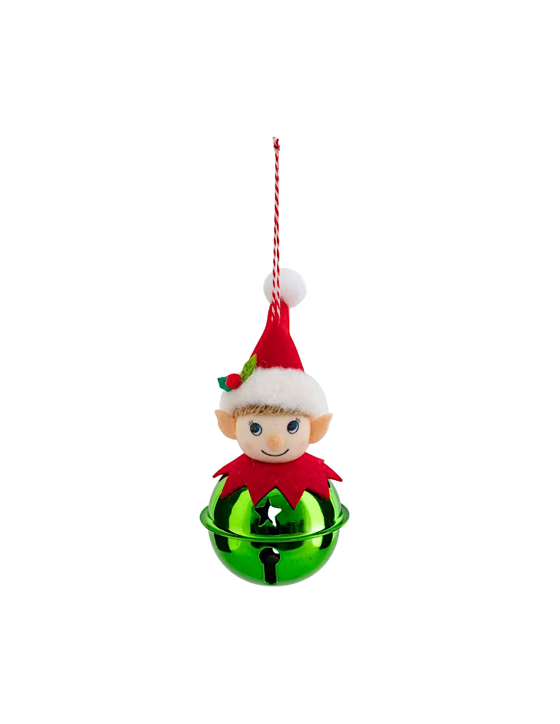 PENDENTE CAMPANELLINO CON ELFO 13CM ASSORTITO