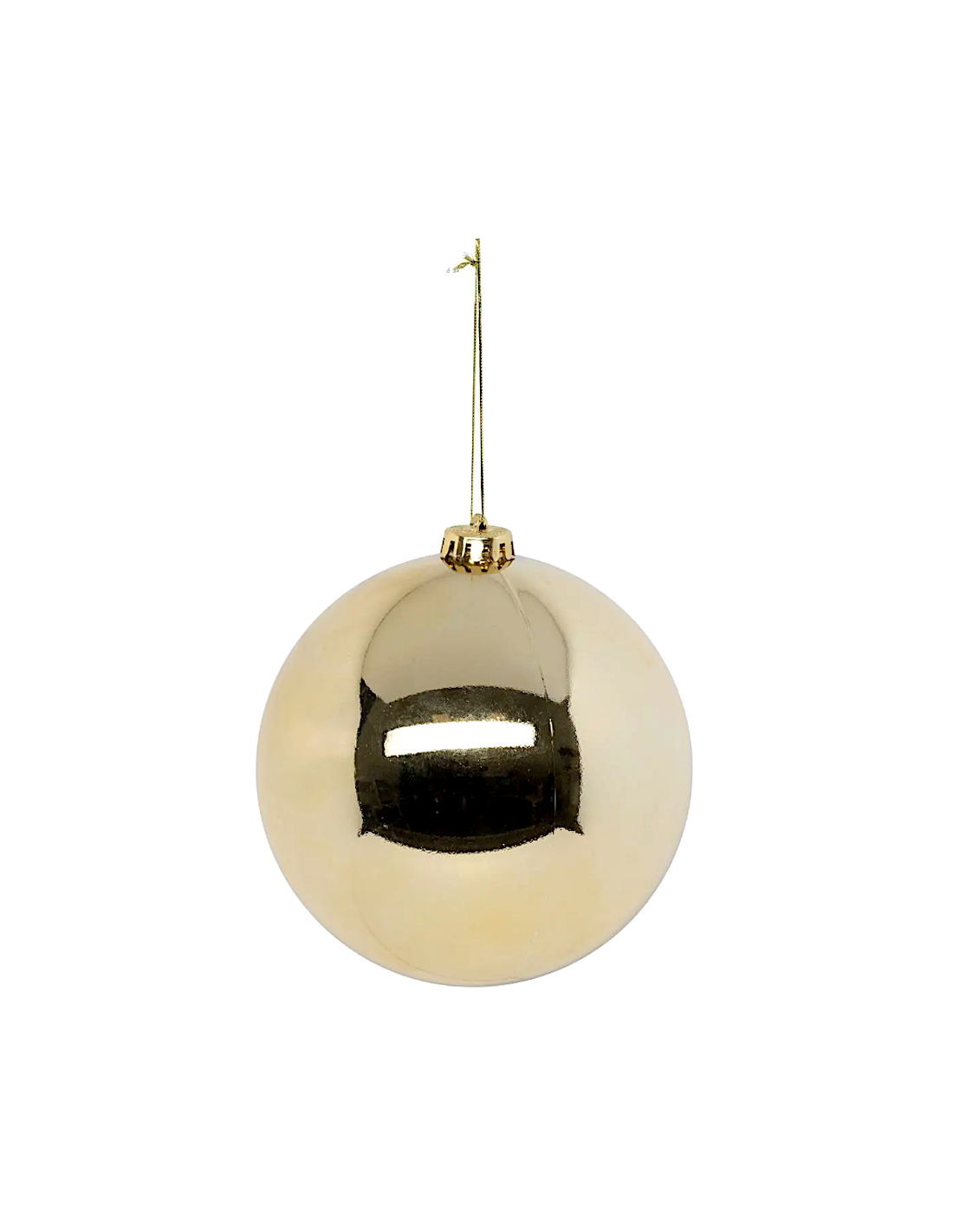 SFERA PLASTICA 15CM DORATO