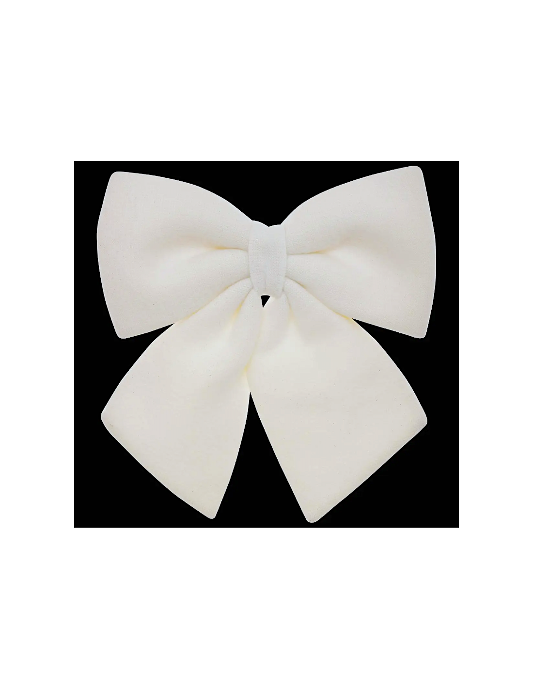 PENDENTE FIOCCO BIANCO 40X43CM POLIESTERE
