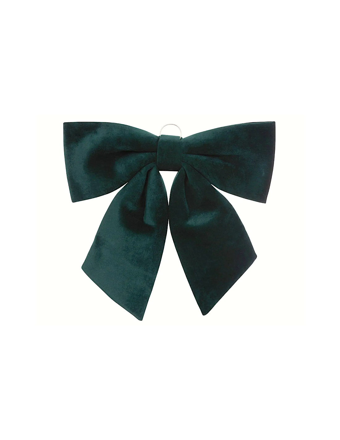 PENDENTE FIOCCO VELLUTO 40X35CM VERDE