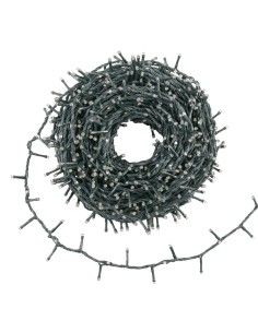 Catena MiniCluster Ø6cm 30m StarFall Light 1660 LED Bianco Caldo e Bianco