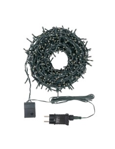 Catena MiniCluster Ø6cm 30m StarFall Light 1660 LED Bianco Caldo e Bianco