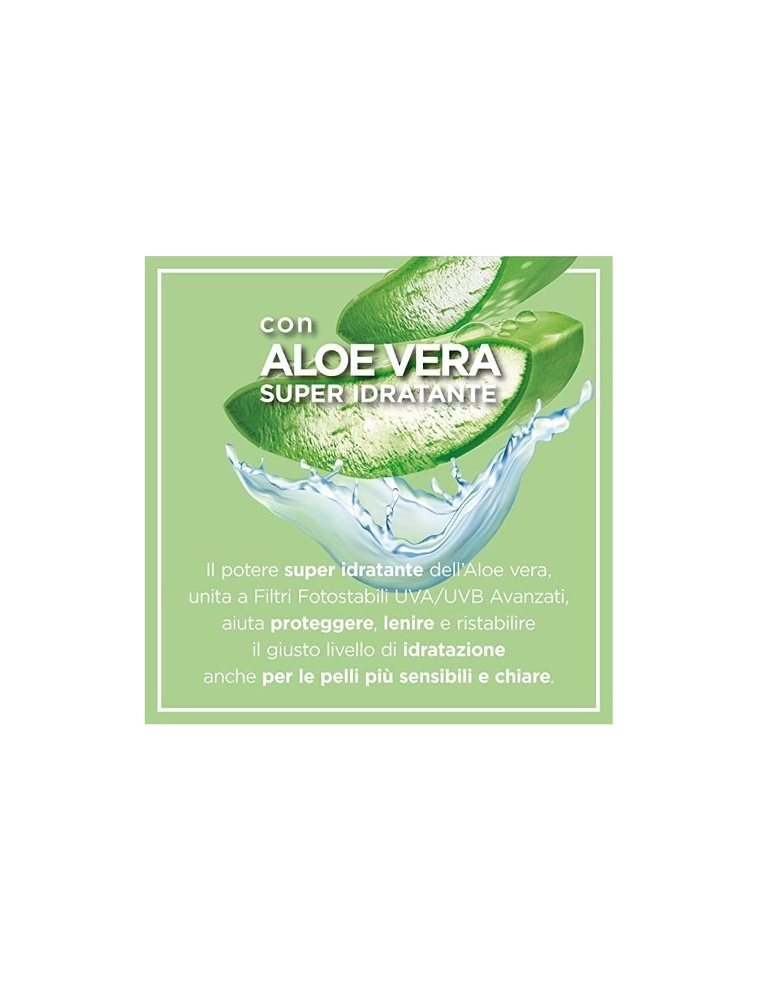 Bilboa Aloe Sensitive SPF 30, Latte Solare Alta per Pelli Sensibili, Formula con Aloe Vera, 200 ml