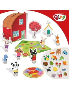 BING, CASETTA DEI GIOCHI EDUCATIVI, INTERATTIVA, MUSICALE, LUMINOSA, 30X25X20 CM, GIOCO PER BAMBINI 2