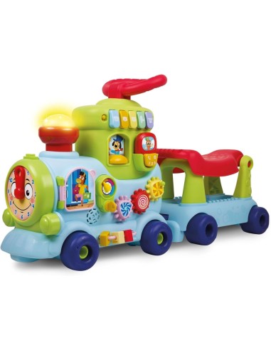 TRENINO CAVALCABILE CAROTINA BABY, INTERATTIVO, EDUCATIVO, LUMINOSO, SUONI, LISCIANI GIOCHI