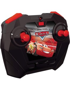 DICKIE, RADIOCOMANDO CARS SAETTA MCQUEEN, AUTO RADIOCOMANDATA 1:24, FUNZIONE TURBO, USB