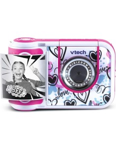 FOTOCAMERA KIDIZOOM PRINTCAM ROSA PER BAMBINI, 40+ EFFETTI, 5-13 ANNI