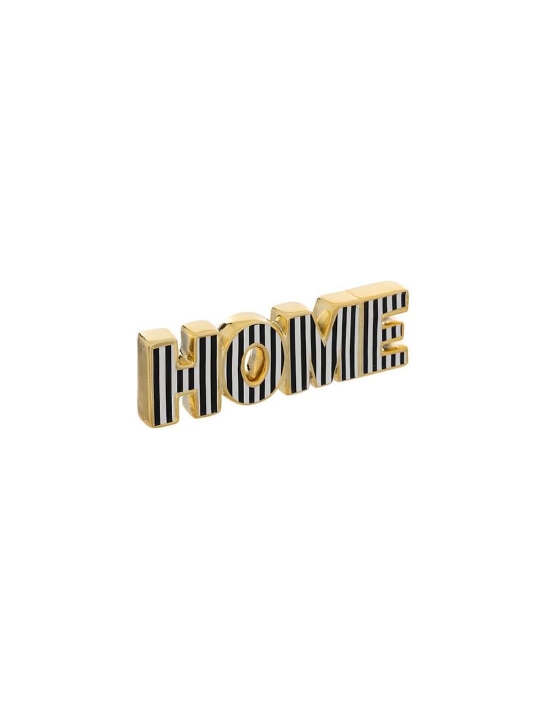 DECORAZIONE SCRITTA HOME 7X25CM CERAMICA