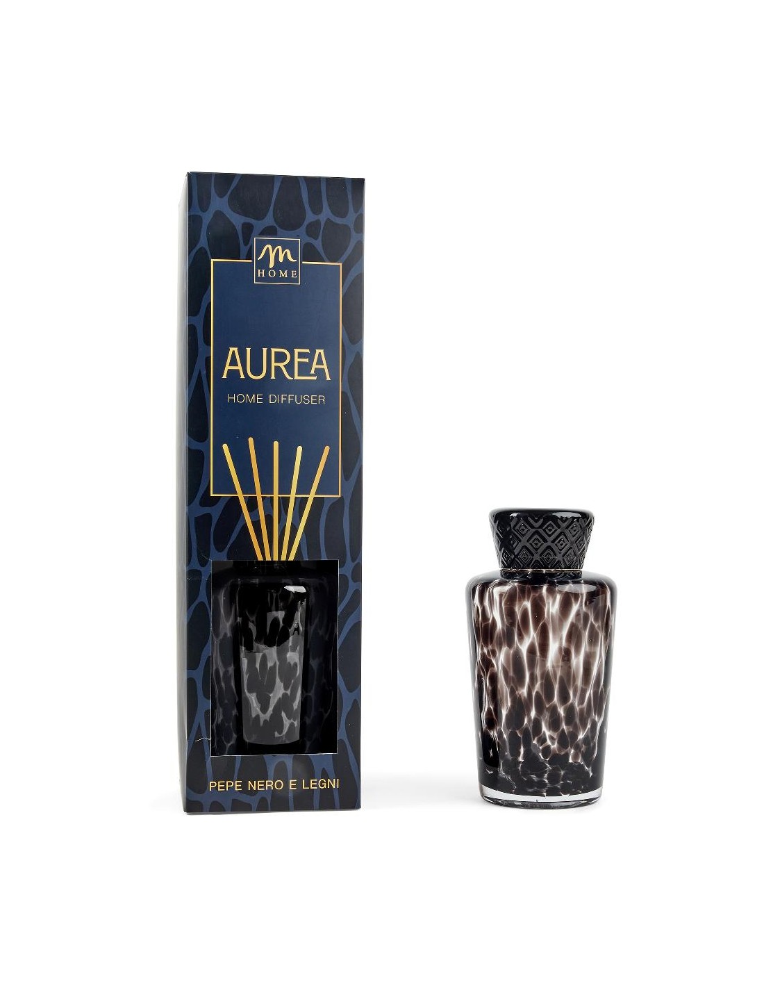 DIFFUSORE 30095 PEPE NERO E LEGNI 5LT VETRO CON BACCHETTE
