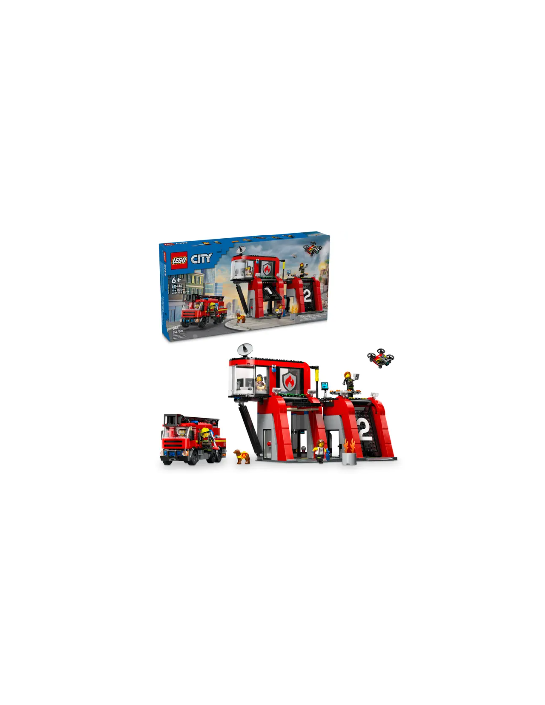 CITY 60414 CASERMA DEI POMPIERI E AUTOPOMPA