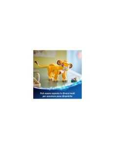 DISNEY SIMBA CUCCIOLO DEL RE LEONE, GIOCO BAMBINI, REGALO