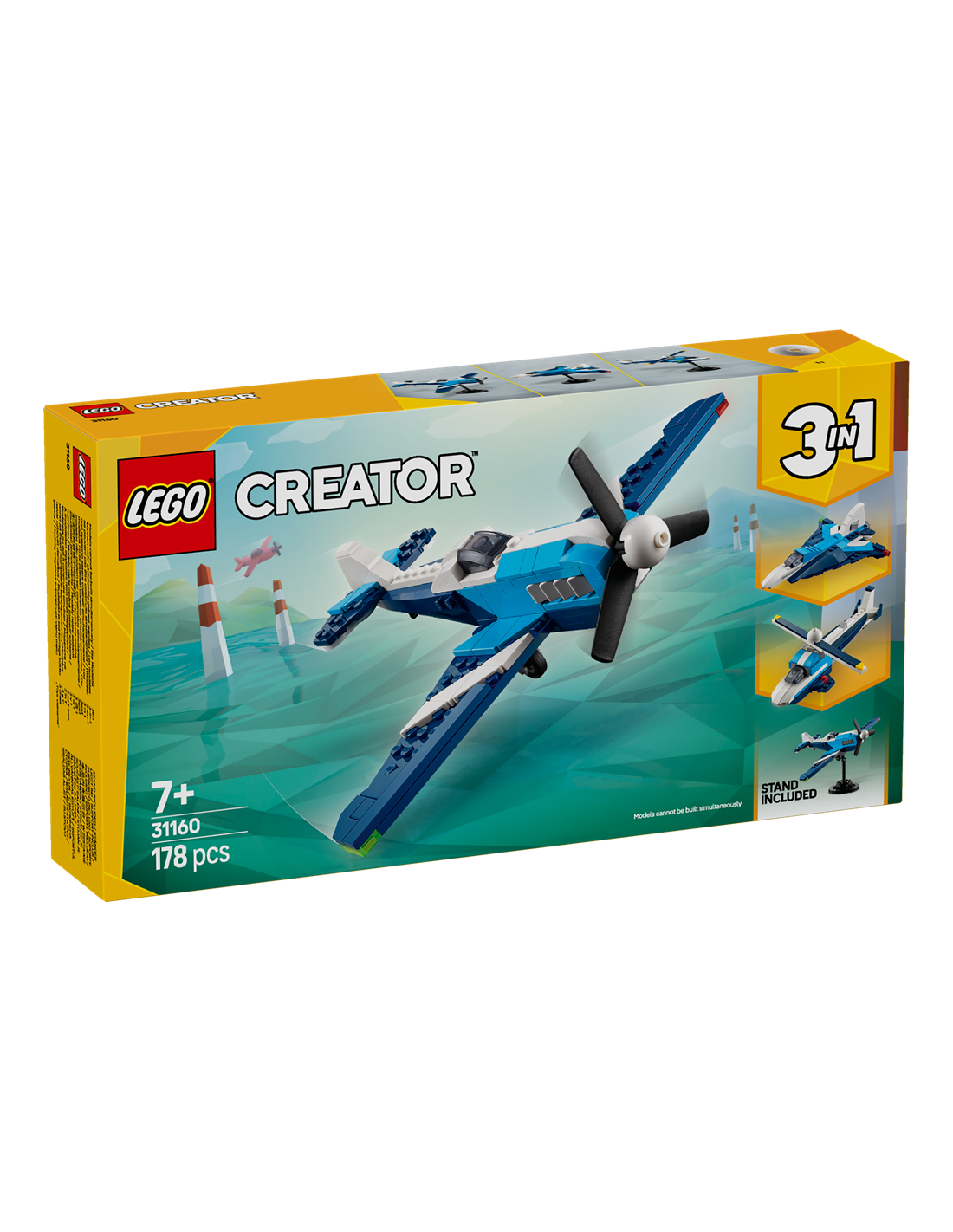 LEGO CREATOR VELIVOLO: AEREO DA COMPETIZIONE