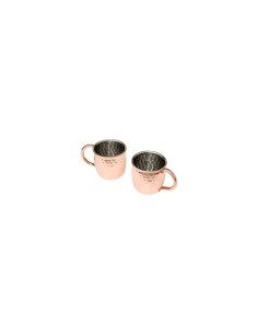 Set 2 bicchieri Moscow Mule in acciaio inox 47 cl
