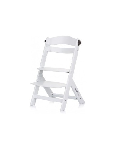 Chipolino Seggiolone Tip Top in legno Whitely – Regolabile e sicuro