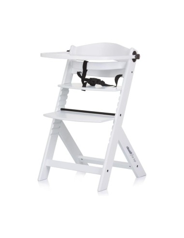 Chipolino Seggiolone Tip Top in legno Whitely – Regolabile e sicuro