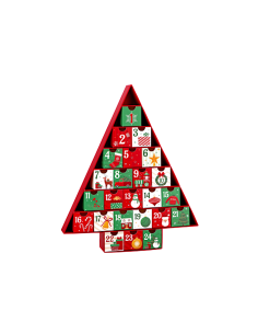 CALENDARIO AVVENTO 111773 ALBERO CARTONE 32X39CM