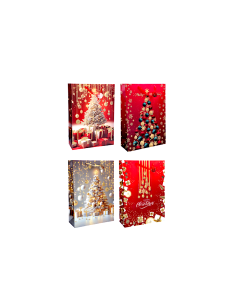 SACCHETTO REGALO 113845 NATALIZIO 50X20X70CM ASSORTITO