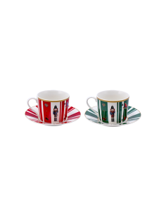 TAZZA THE 111730 DEC.NATALIZIO CON PIATTO ASSORTITO