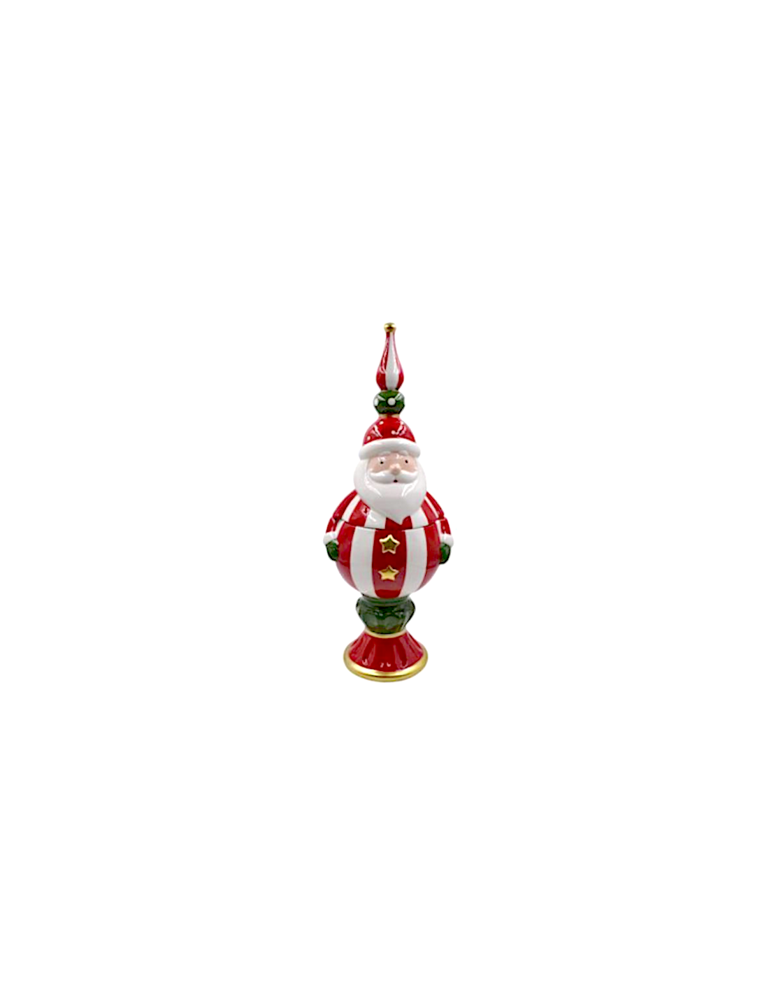 DECORAZIONE BABBO NATALE CERAMICA 47CM