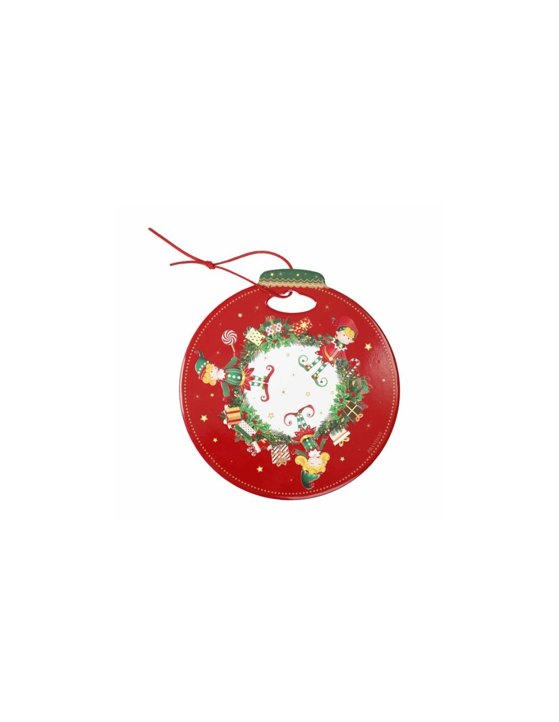 84557 DECORATION ELFOMAGIA ROSSO CERAMICA7SUGHERO