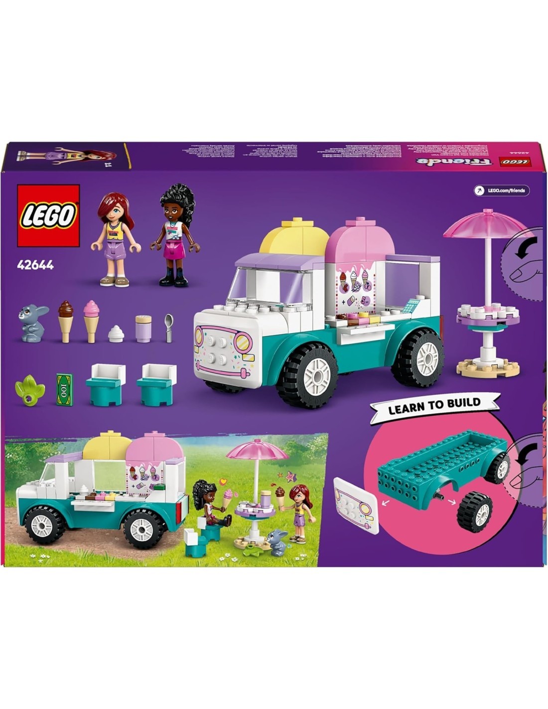 LEGO FRIENDS FURGONE DEI GELATI DI HEARTLAKE CITY