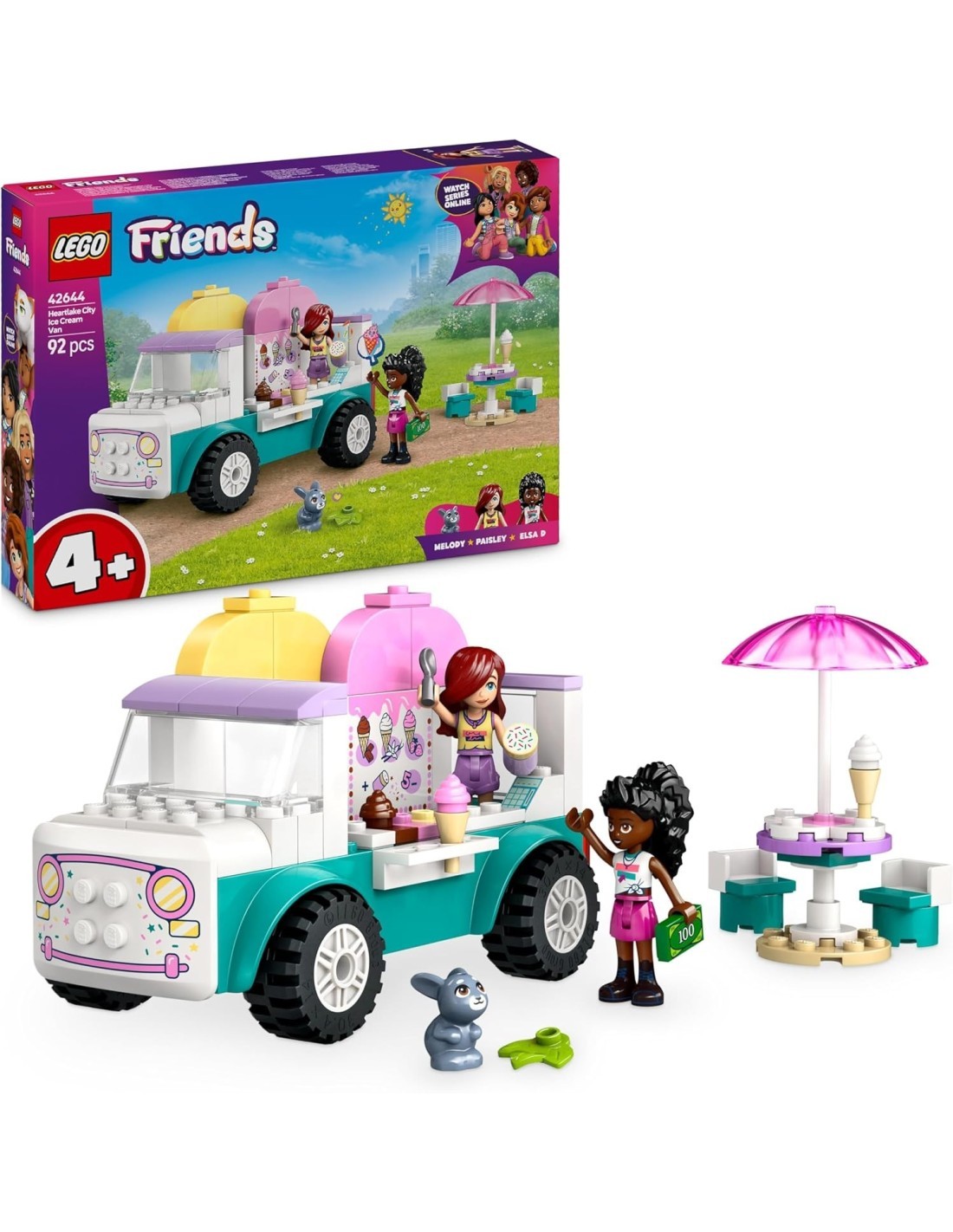 LEGO FRIENDS FURGONE DEI GELATI DI HEARTLAKE CITY