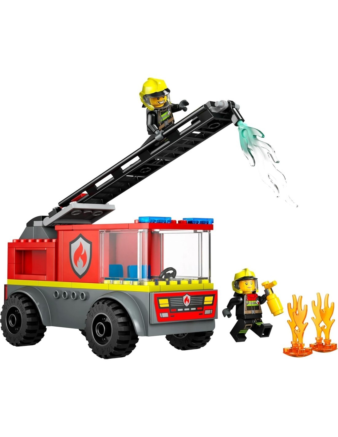 LEGO CITY AUTOPOMPA CON SCALA