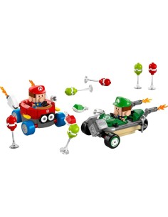 LEGO SUPERMARIO MARIO KART:BABY MARIO VS BABY LUIGI