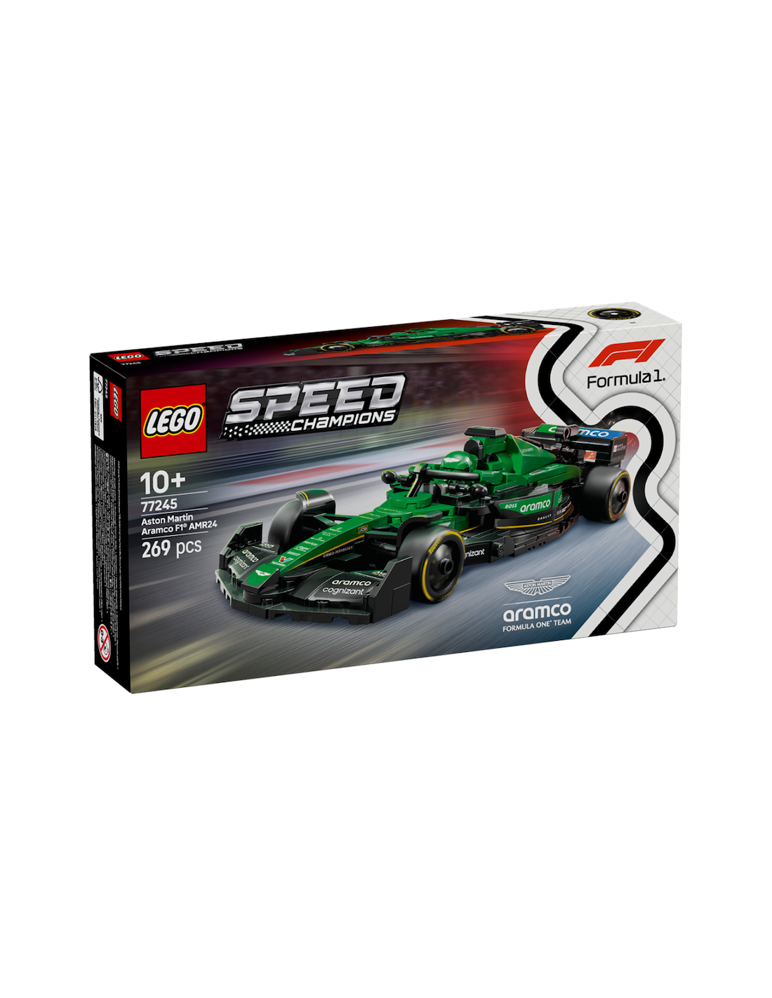 LEGO SPEED AUTO DA CORSA ASTON MARTIN ARAMCO F1 AMR24