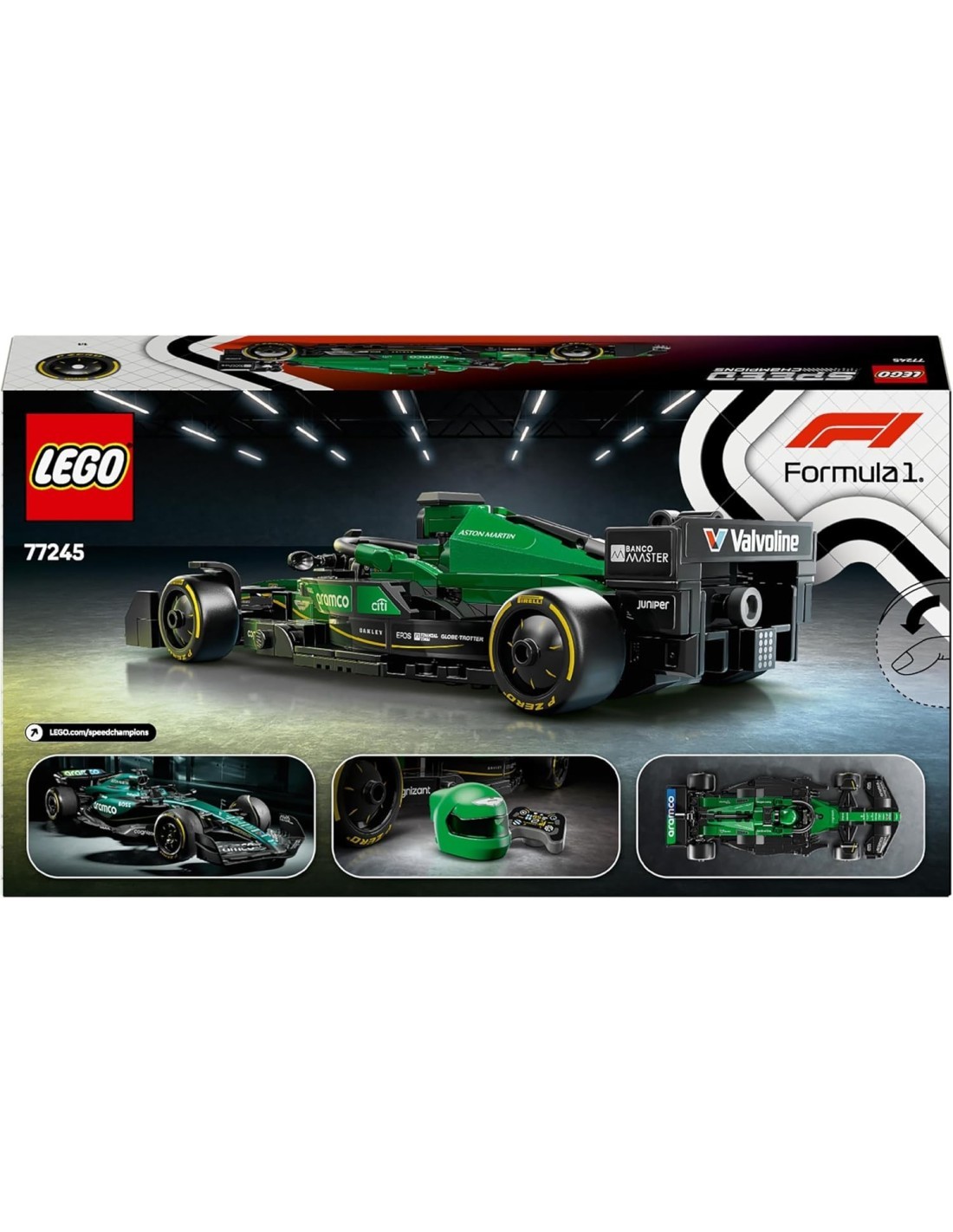 LEGO SPEED AUTO DA CORSA ASTON MARTIN ARAMCO F1 AMR24