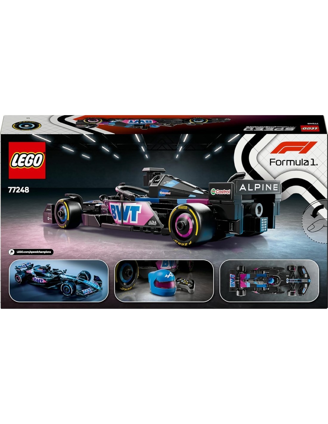 LEGO SPEED AUTO DA CORSA BWT ALPINE F1 TEAM A524