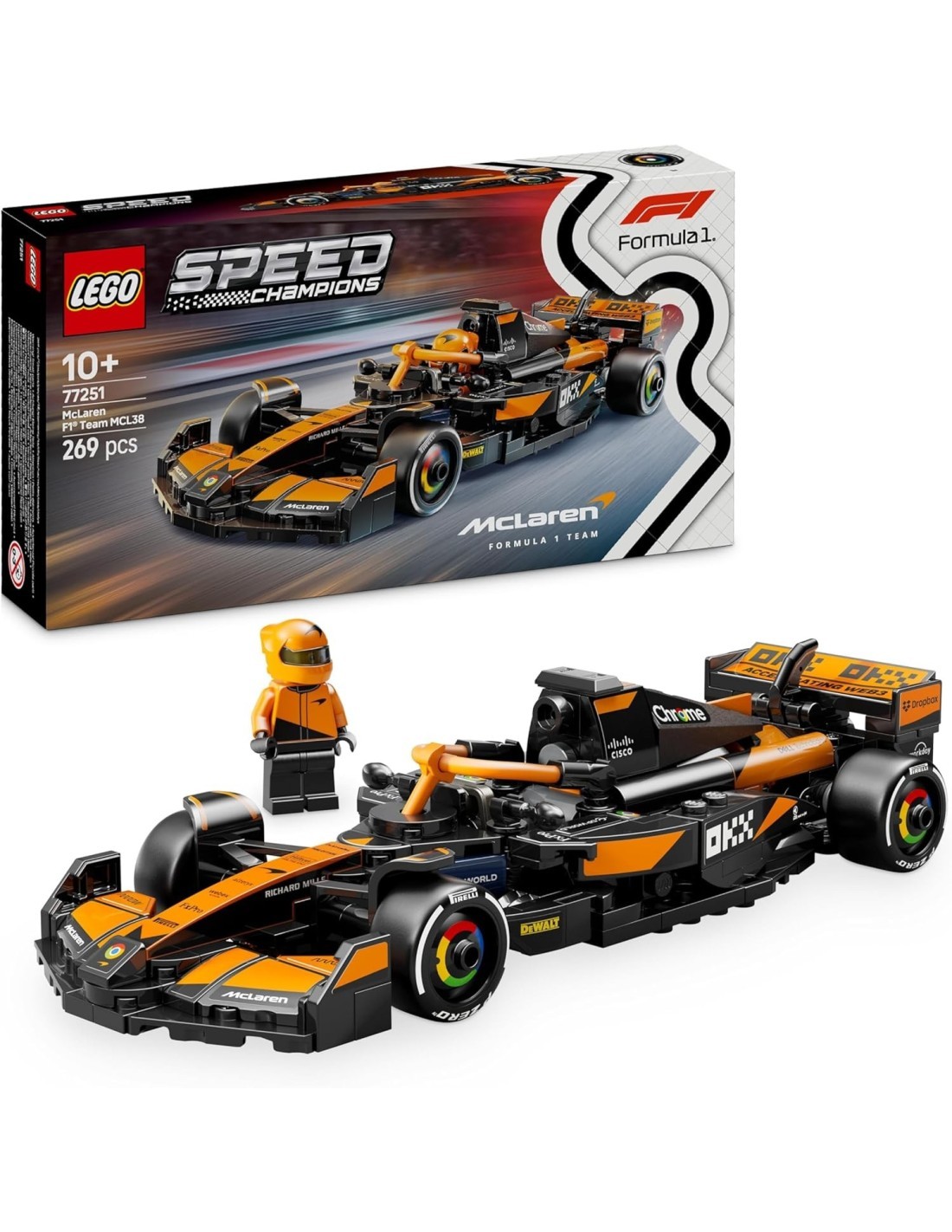 LEGO SPEED  AUTO DA CORSA MCLAREN F1 TEAM MCL38