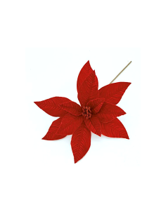 STELLA DI NATALE 32X40CM ROSSO