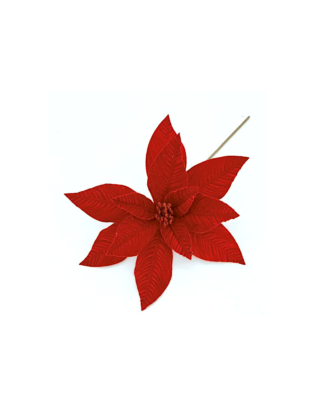 STELLA DI NATALE 32X40CM ROSSO